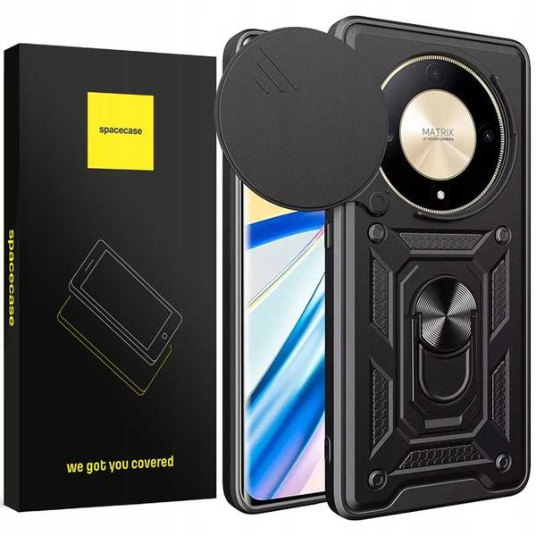 Spacecase Camring Honor Magic 6 Lite Black zdjęcie 1