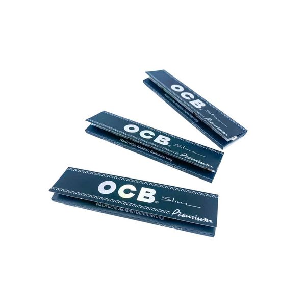 OCB BLACK Slim Premium bez filtrów zdjęcie 3