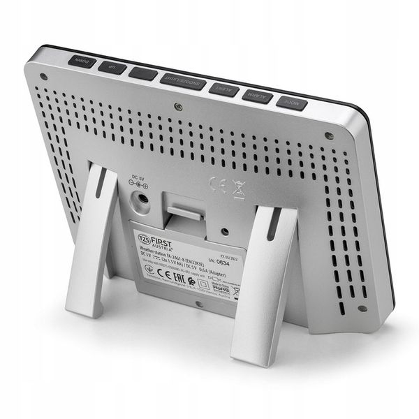 Bezprzewodowa stacja pogody ZEGAR HIGROMETR first austria zdjęcie 5