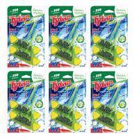 6 x KOSTKA DO WC 4w1 TYTAN GREEN WATER 2x40g