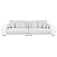 Sofa 4-osobowa jasnobeżowa TORPO