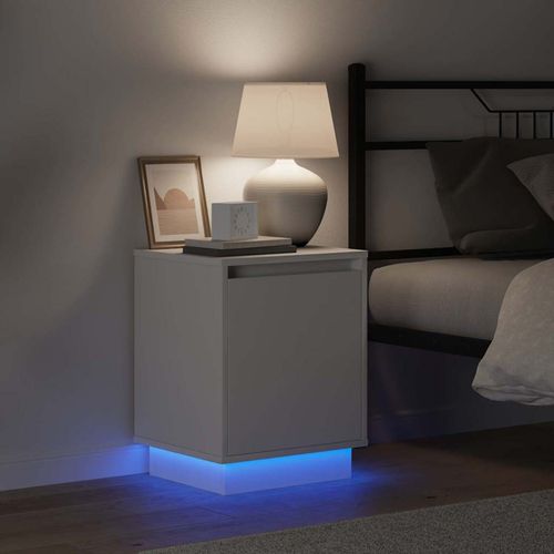 Szafka Nocna z 2 pcs Biały 39 x 34.5 x 50 cm na Arena.pl