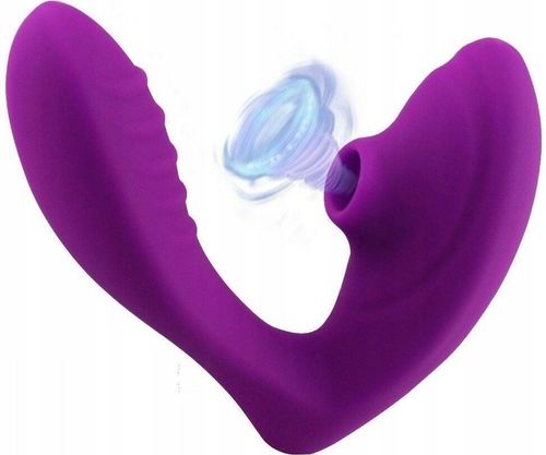 WIBRATOR SSĄCY MASAŻER ŁECHTACZKI ORGAZM 10 FUNKCJI DAMSKI na Arena.pl