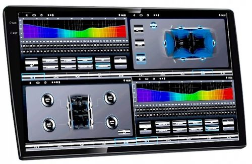 RADIO 10 CALI GPS 2 DIN BLUETOOTH ANDROID AUTO CARPLAY WIFI USB 4/62GB QLED na Arena.pl