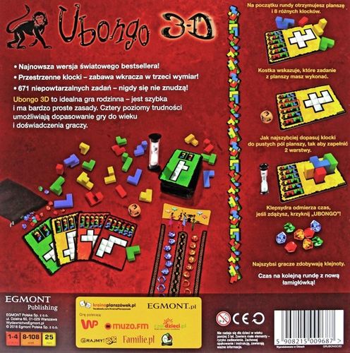 Egmont - Gra Ubongo 3D 09687 na Arena.pl