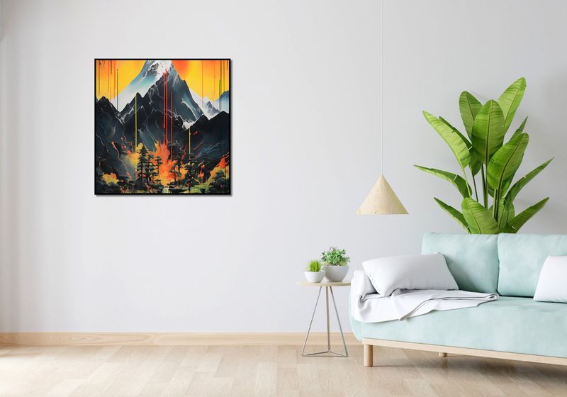 Plakat 80x80cm Górska Alchemia zdjęcie 4