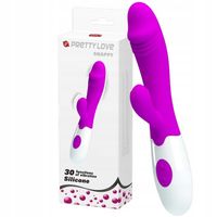 WIBRATOR króliczek realistyczny wielofunkcyjny masażer łechtaczki punktu G