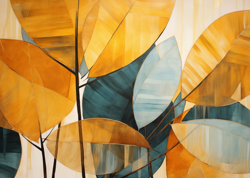 Plakat 70x50cm Harmonia Odcieni zdjęcie 1