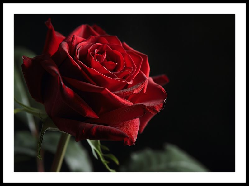 Plakat 70x50cm Róża w Półcieniu zdjęcie 3