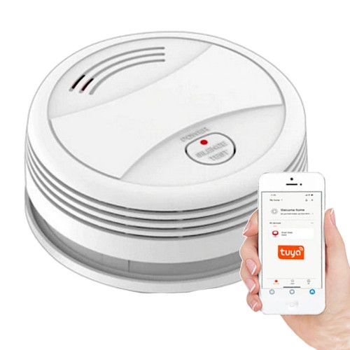 BEZPRZEWODOWY CZUJNIK DYMU (APLIKACJA TUYA WIFI) zdjęcie 1