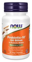 NOW FOODS Probiotic-10 - 100 Bilion (30 kaps.)