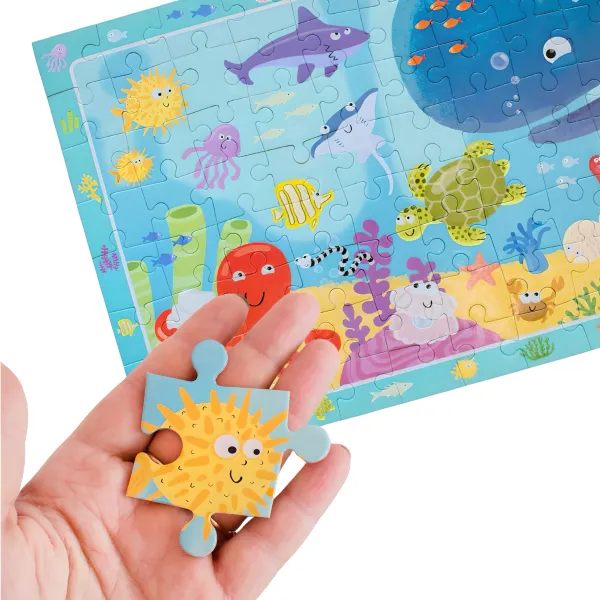 Puzzle obserwacyjne 80 elementów. Ocean zdjęcie 5