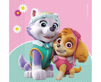 serwetki papierowe paw patrol skye and everest 33x33  20 szt. | 90277