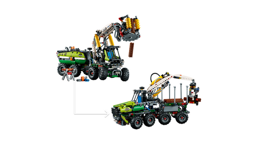 LEGO Technic - Maszyna leśna 42080 na Arena.pl