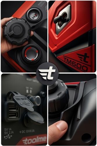 INWERTOROWY 2500W AGREGAT PRĄDOTWÓRCZY AVR+2x BRIGGS Toolme TM600 na Arena.pl