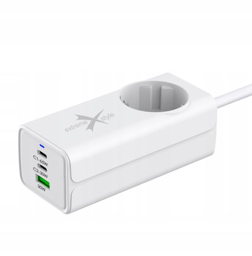 Ładowarka Sieciowa Gan Evo 65W 2 Xusb-C+Usb+230V na Arena.pl