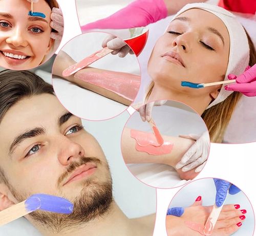 ZESTAW WOSK DO DEPILACJI PODGRZEWACZ wosku 6x WOSK TWARDY W GRANULKACH na Arena.pl