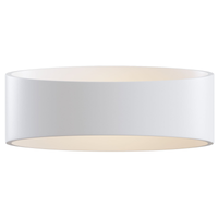 Ścienna lampa elipsa Trame C806WL-L5W LED 6W 3000K Maytoni góra-dół biała