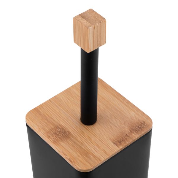 Stojak WC na szczotkę i papier toaletowy bambus - Yoka zdjęcie 4