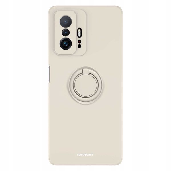 Spacecase Silicone Ring Xiaomi Mi 11T/11T Pro Bone zdjęcie 7