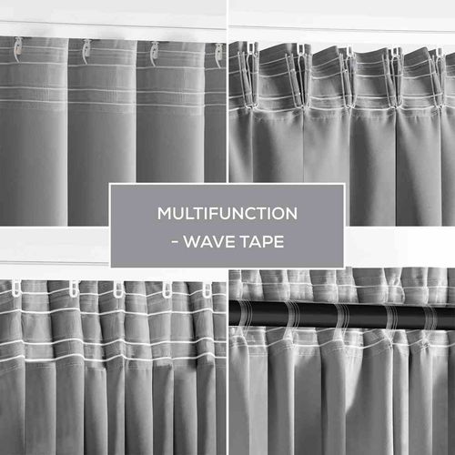 CURT/AH/BLACKOUT/PLEAT/SILVER/140X270/1PC na Arena.pl