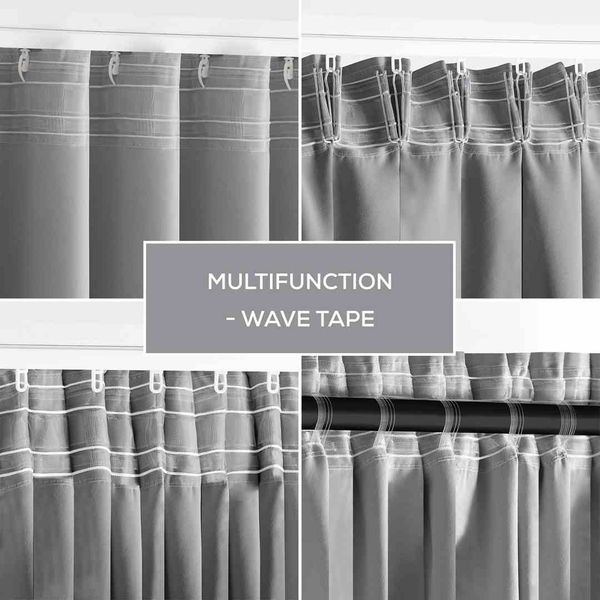 CURT/AH/BLACKOUT/PLEAT/SILVER/140X270/1PC zdjęcie 5