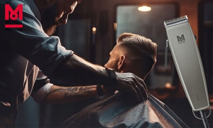 MASZYNKA DO WŁOSÓW MOSER PRIMAT TYTAN PRO 1230 STARBLADE 48mm + 8 NASADEK zdjęcie 3