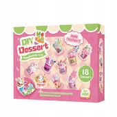 Zabawka 6 lat+ KOLOROWE DESERY LODY POSYPKI Zrób to Sam SENSORYCZNA XL