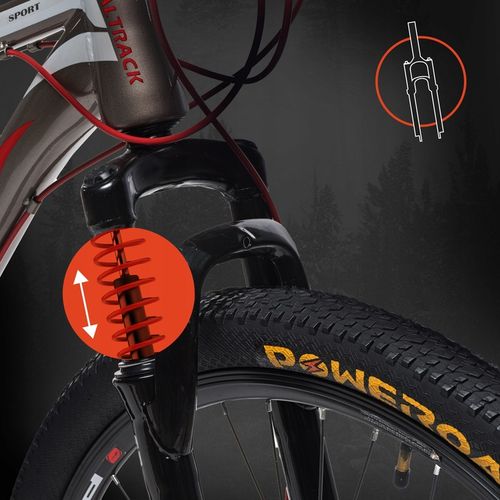 ROWER GÓRSKI MTB 26 SHIMANO 21 BIEGÓW SHIMANO 2 Tarcze RAMA 18" KOŁA 26" na Arena.pl