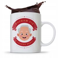 Kubek Prezent Dzień Dziadka Kocham Cię Z Nadrukiem Ze Zdjęciem