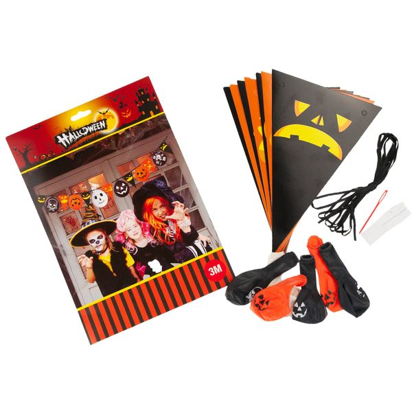 GIRLANDA HALLOWEEN Z BALONAMI DUŻA DEKORACJA zdjęcie 3
