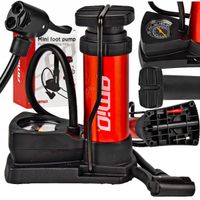 POMPKA NOŻNA METALOWA SAMOCHODOWA ROWEROWA MOCNA