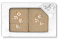 Komplet Ręczników Na Prezent 3 Częściowy Wz-17758