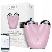 Masażer Liftingujący do twarzy z Mikroprądami 6w1 GESKE jasnoróżowy