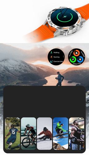 SMARTWATCH MĘSKI Gravity GT9-5 - WYKONYWANIE POŁĄCZEŃ, CIŚNIENIOMIERZ (sg021e) na Arena.pl