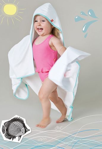 Lassig - Ręcznik z kapturem White na Arena.pl