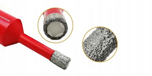 OTWORNICA DIAMENTOWA KORONKA DO GRESU M14 ZESTAW ⌀ 6,8,10,35,68 mm +ADAPTER na Arena.pl