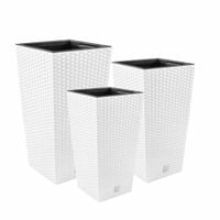 3x Doniczka Rattan DRTS265 DRTS300 DRTS325 + wkład