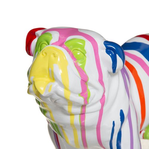 Dekoracja Buldog angielski biały na Arena.pl