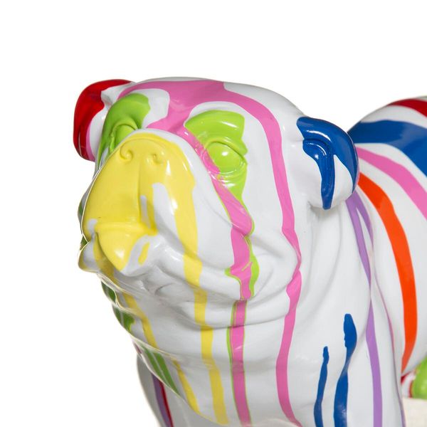 Dekoracja Buldog angielski biały zdjęcie 2