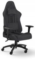 Fotel gamingowy Corsair TC100 Relaxed Fabric Tkanina Czarno-Szary