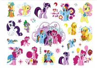 Tatuaże zmywalne My Little Pony - CG-073