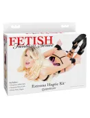 Zestaw Kajdanki Na Ręce I Nogi Z Łącznikiem Fetish Extreme Hog-Tie Kit