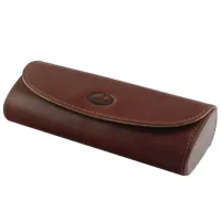 etui na okulary el forrest  brązowy