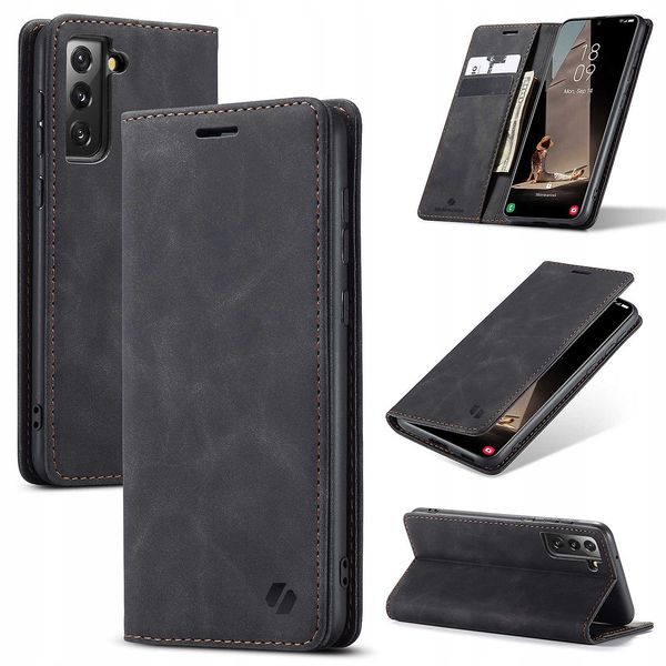 Spacecase Wallet Galaxy S21 Fe Black zdjęcie 11