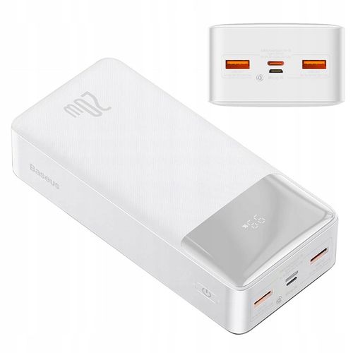 BASEUS POWERBANK DUŻY POJEMNY 30000mAh 20W SZYBKI POWER BANK 2X USB USB-C na Arena.pl