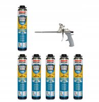 SOUDAL Klej budowlany Soudabond TURBO 6 szt - 750 ml 152562 + pistolet