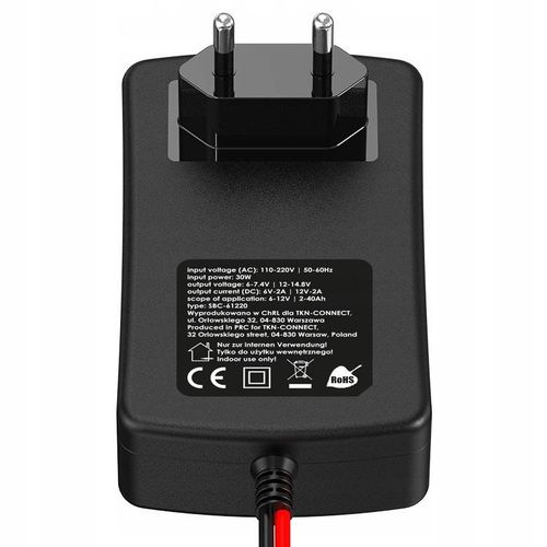 Inteligentna Mini Ładowarka Prostownik 2W1 Extremestyle Sbc-61220 na Arena.pl
