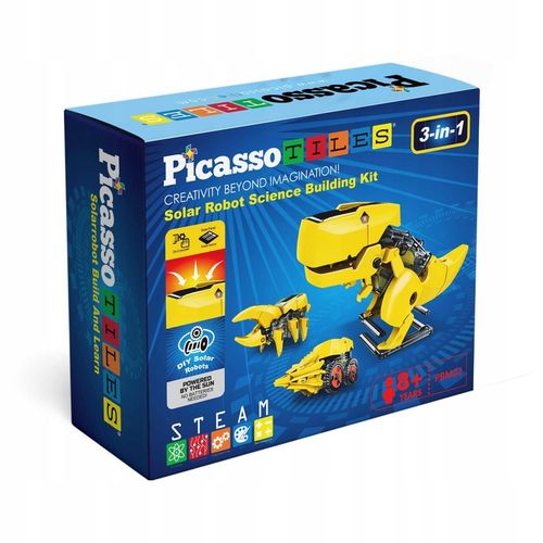 Robot solarny interaktywny 3w1 3 roboty zasilany słońcem edukacyjny na Arena.pl