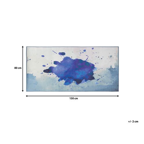 Dywan 80 x 150 cm niebieski ODALAR na Arena.pl